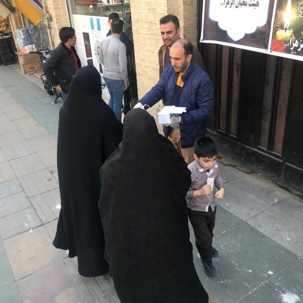 پخش ماسک بهداشتی