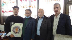 اهدای تابلو خیرین ماندگار