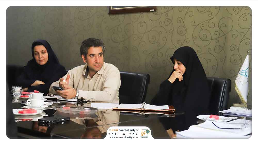 جلسه‌ی کارآفرینی خیریه نورا و آستان قدس رضوی